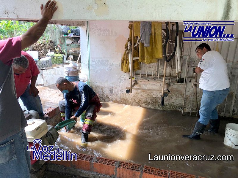 Villa de Guadalupe inundación